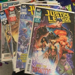 Dc universe justice league comics #2,3,4 and 41